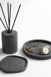 "Luma" 100% Handmade Diffuser Jar - Charcoal Black