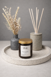 "Luma" 100% Handmade Diffuser Jar - Olive Green