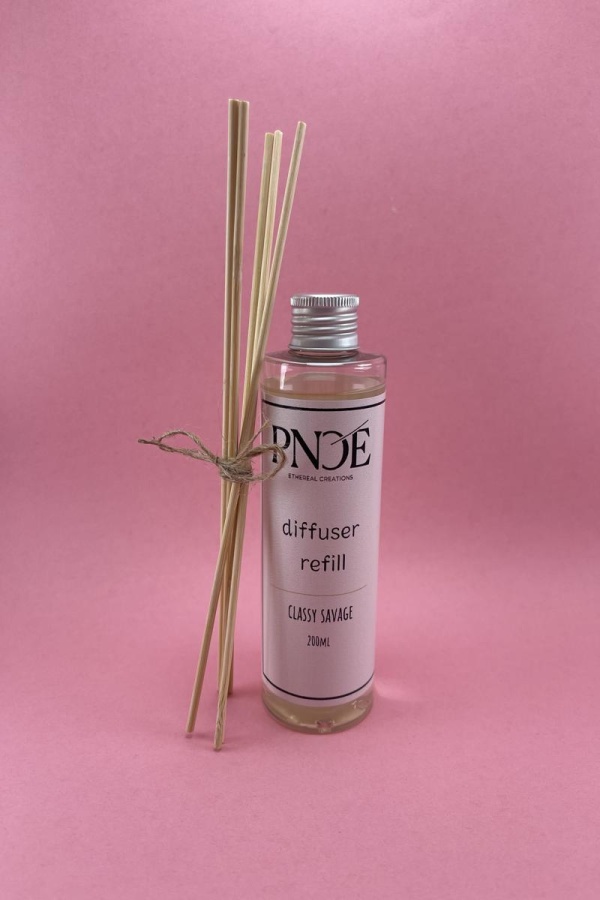 "Fill me up" Scent Diffuser Refill bottle 200ml + sticks