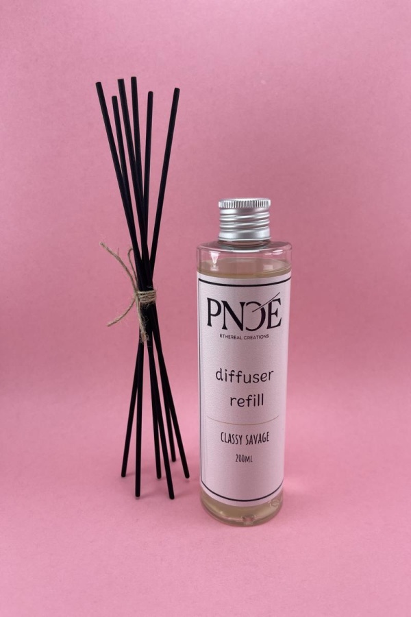 "Fill me up" Scent Diffuser Refill bottle 200ml + sticks