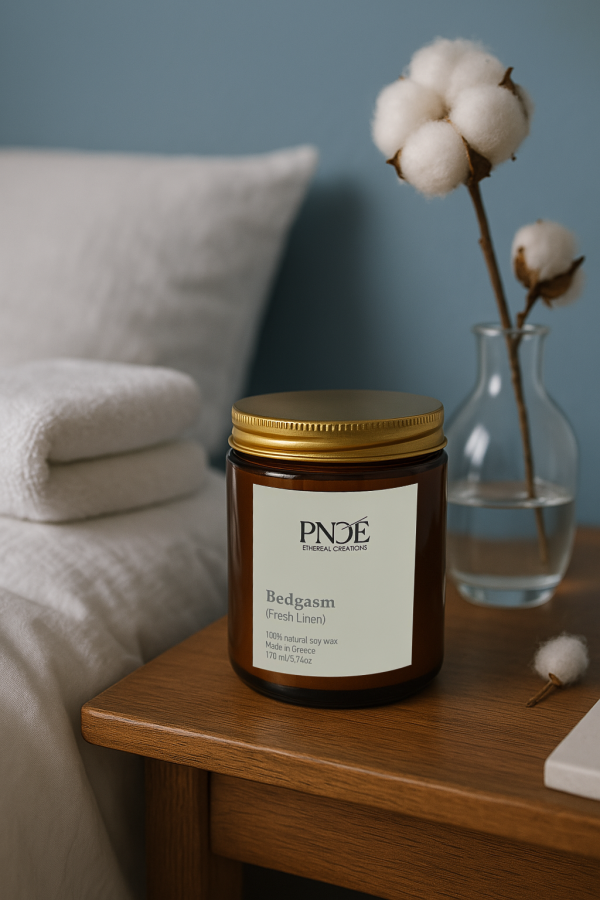 "Bedgasm" - Φρεσκάδα 100% Natural Soy Wax 170gr