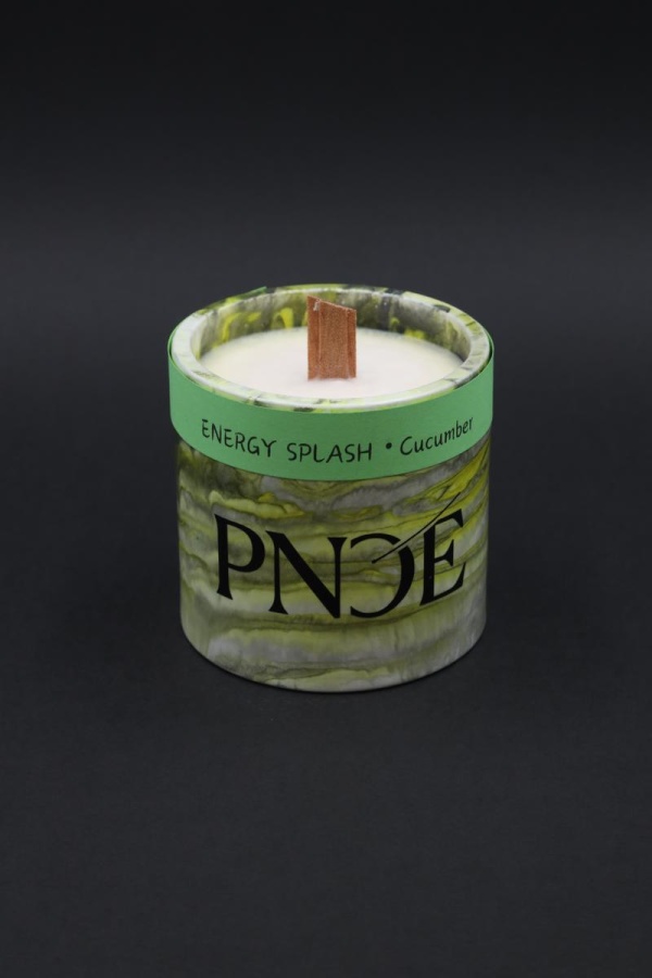 "Energy Splash"- Cucumber 100% Natural Soy Wax