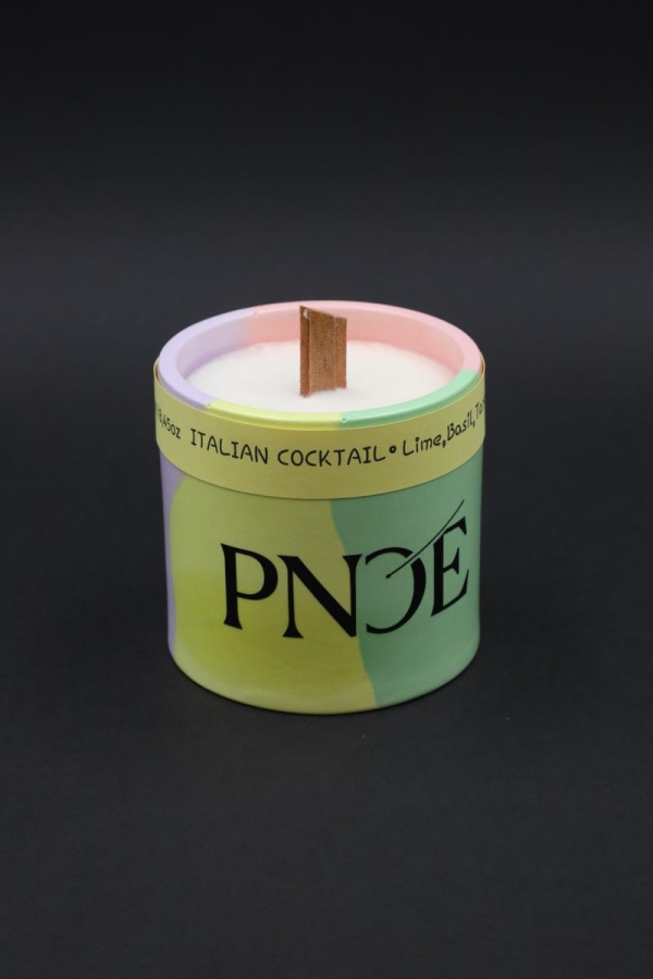 "Italian Cocktail" -Lime,Basil,Tangerine 100% Natural Soy Wax