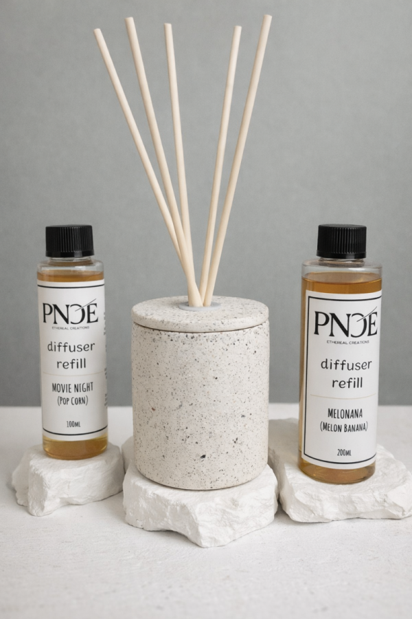 "Luma" 100% Handmade Diffuser Jar - Light Beige