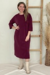NEYA CASUAL MIDI ΦΟΡΕΜΑ ΜΕ ΣΚΙΣΙΜΟ
