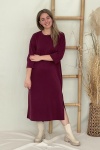 NEYA CASUAL MIDI ΦΟΡΕΜΑ ΜΕ ΣΚΙΣΙΜΟ