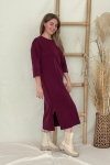 NEYA CASUAL MIDI ΦΟΡΕΜΑ ΜΕ ΣΚΙΣΙΜΟ