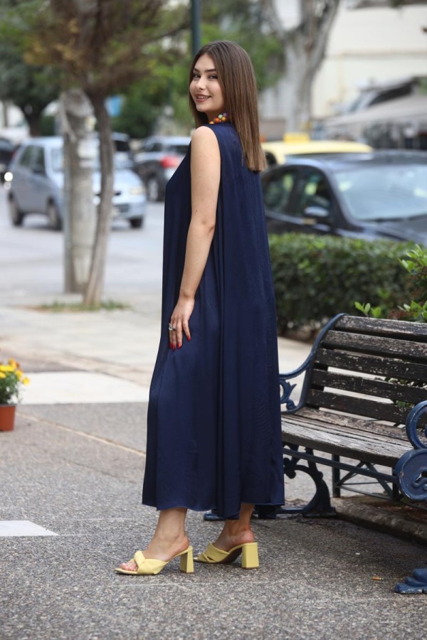 LEILA SOFT FLOWY MAXI ΦΟΡΕΜΑ