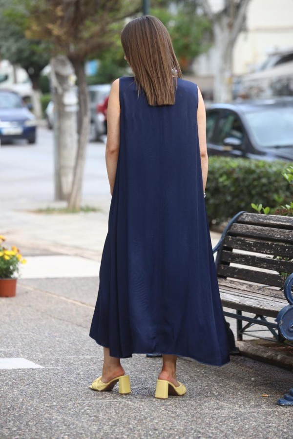 LEILA SOFT FLOWY MAXI ΦΟΡΕΜΑ