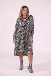 GILDA MIDI ΦΟΡΕΜΑ ANIMAL PRINT 