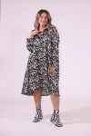 GILDA MIDI ΦΟΡΕΜΑ ANIMAL PRINT 