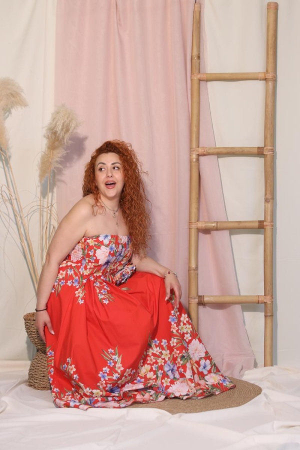 ALICIA ΣΤΡΑΠΛΕΣ ΦΟΡΕΜΑ MAXI