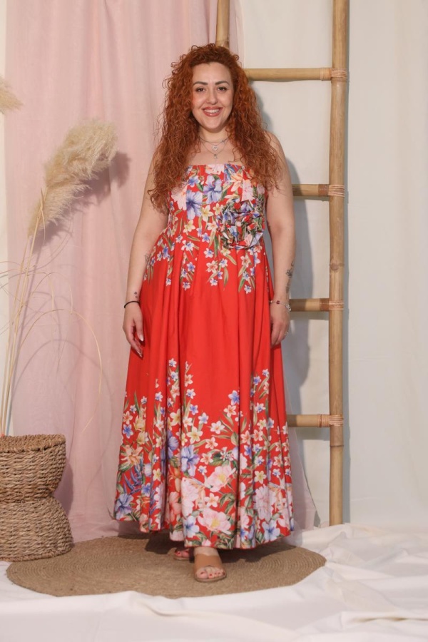 ALICIA ΣΤΡΑΠΛΕΣ ΦΟΡΕΜΑ MAXI