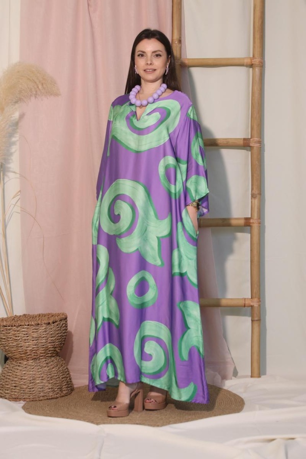 AMYRA CAFTAN ΦΟΡΕΜΑ ΣΑΤΕΝ