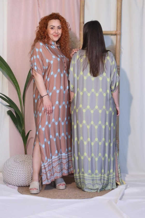 EVELYN CAFTAN ΦΟΡΕΜΑ ΚΟΝΤΟ ΜΑΝΙΚΙ