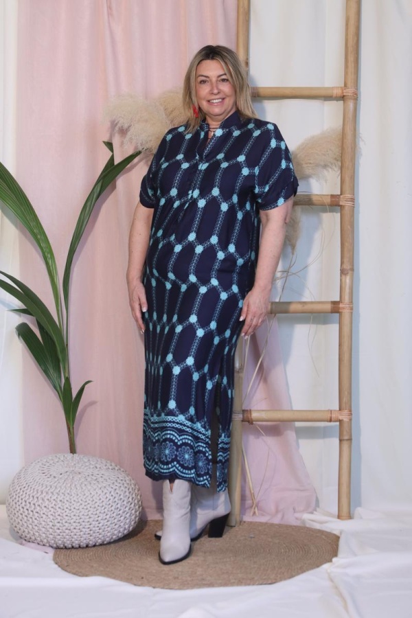 EVELYN CAFTAN ΦΟΡΕΜΑ ΚΟΝΤΟ ΜΑΝΙΚΙ