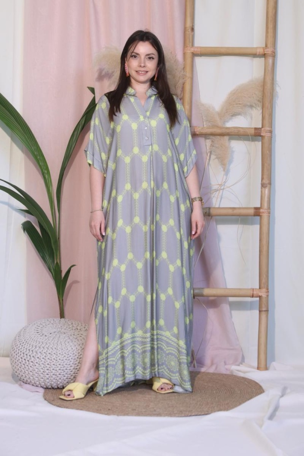 EVELYN CAFTAN ΦΟΡΕΜΑ ΚΟΝΤΟ ΜΑΝΙΚΙ