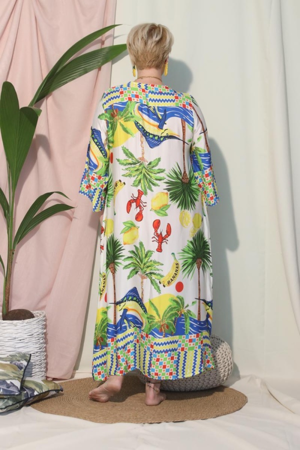 BONNIE CAFTAN ΦΟΡΕΜΑ ΣΑΤΕΝ