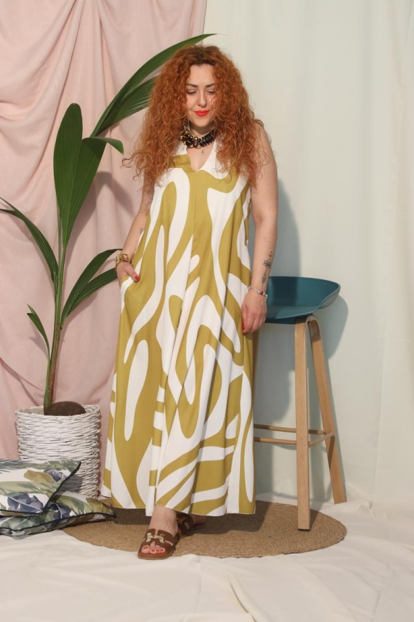 MILENA HALTER ΦΟΡΕΜΑ MAXI