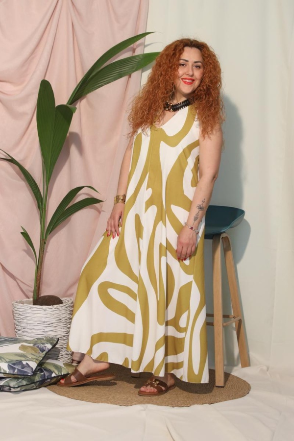 MILENA HALTER ΦΟΡΕΜΑ MAXI