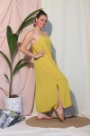 ΒΙΑΝΑ MAXI SLEEPDRESS ME ΤΙΡΑΝΤΕΣ 