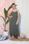 ΒΙΑΝΑ MAXI SLEEPDRESS ME ΤΙΡΑΝΤΕΣ 