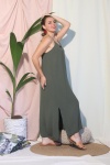 ΒΙΑΝΑ MAXI SLEEPDRESS ME ΤΙΡΑΝΤΕΣ 