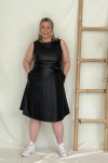 LINA ΦΟΡΕΜΑ ECO LEATHER MIDI