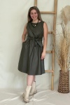 LINA ΦΟΡΕΜΑ ECO LEATHER MIDI