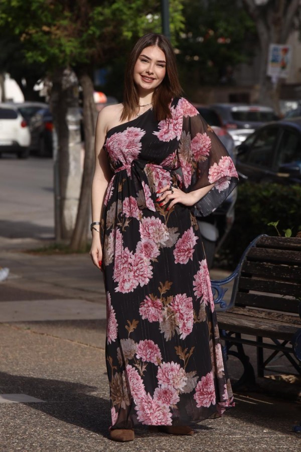 CASIA ONE SHOULDER MAXI DRESS