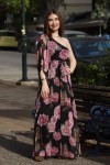 CASIA ONE SHOULDER MAXI DRESS