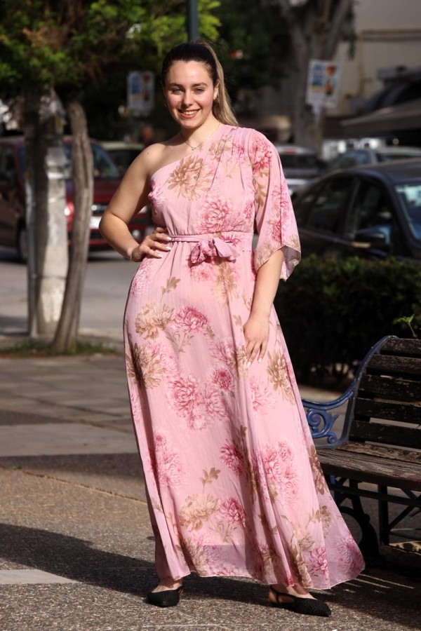 CASIA ONE SHOULDER MAXI DRESS