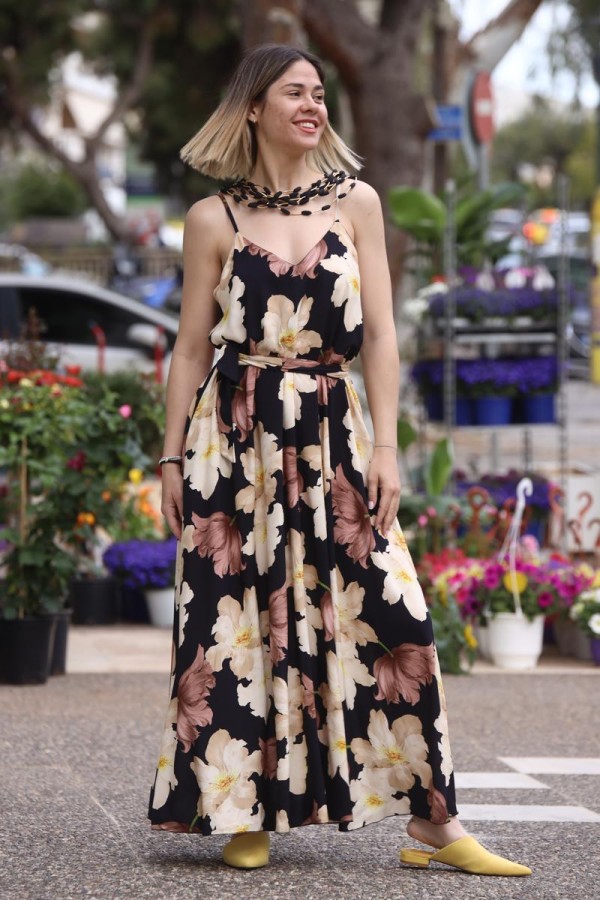 KYANA MAXI FLORAL DRESS