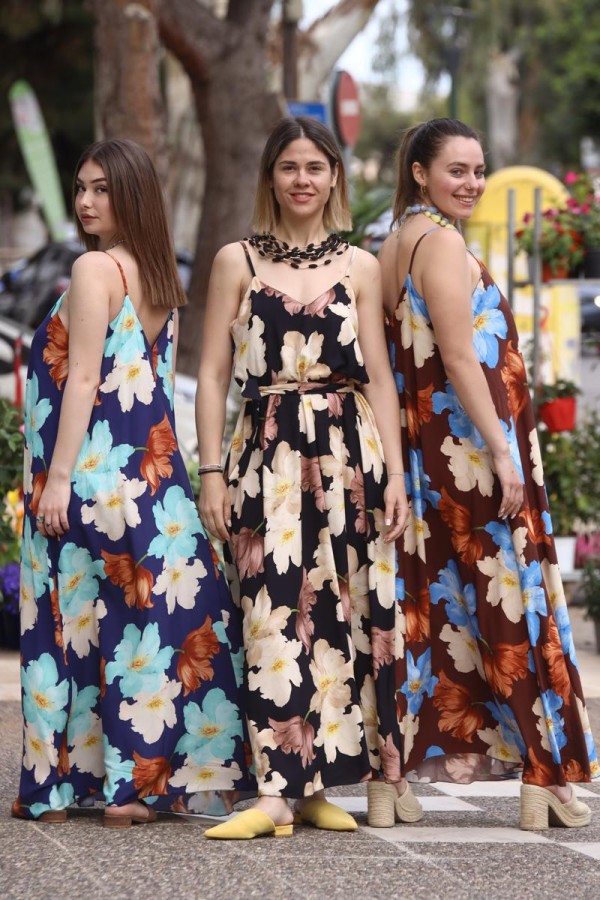 KYANA MAXI FLORAL DRESS