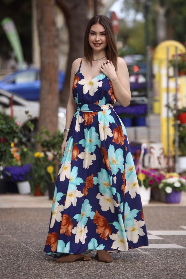 KYANA MAXI FLORAL DRESS