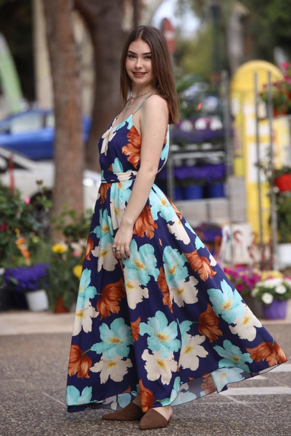 KYANA MAXI FLORAL DRESS
