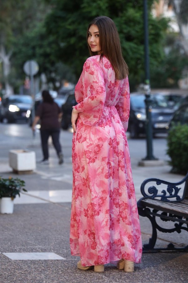 THALIA SEMI SHADE FLORAL DRESS