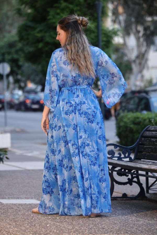 THALIA SEMI SHADE FLORAL DRESS
