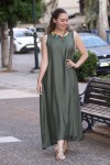 OLIVIA FLOW MAXI ΑΜΑΝΙΚΟ ΦΟΡΕΜΑ