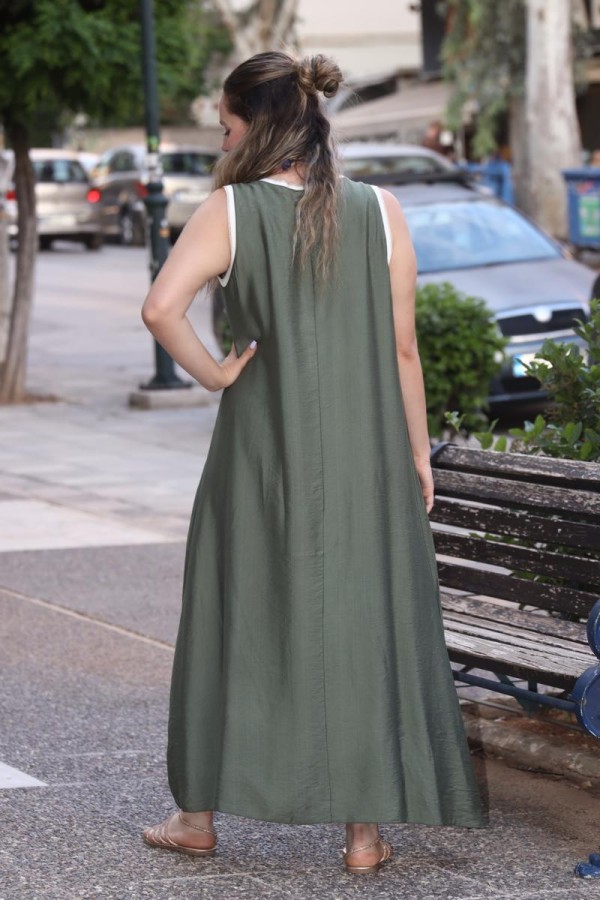 OLIVIA FLOW MAXI ΑΜΑΝΙΚΟ ΦΟΡΕΜΑ