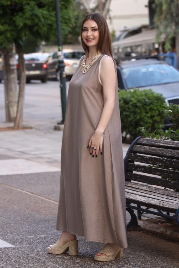 OLIVIA FLOW MAXI ΑΜΑΝΙΚΟ ΦΟΡΕΜΑ