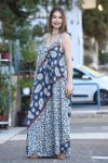LEINA MAXI SILK DRESS