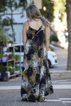 LEINA MAXI SILK DRESS