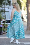 LEINA MAXI SILK DRESS