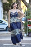 ARIN MAXI BOHO DENIM DRESS