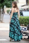 AZURA MAXI SILK DRESS