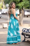 TESA MAXI SILK DRESS