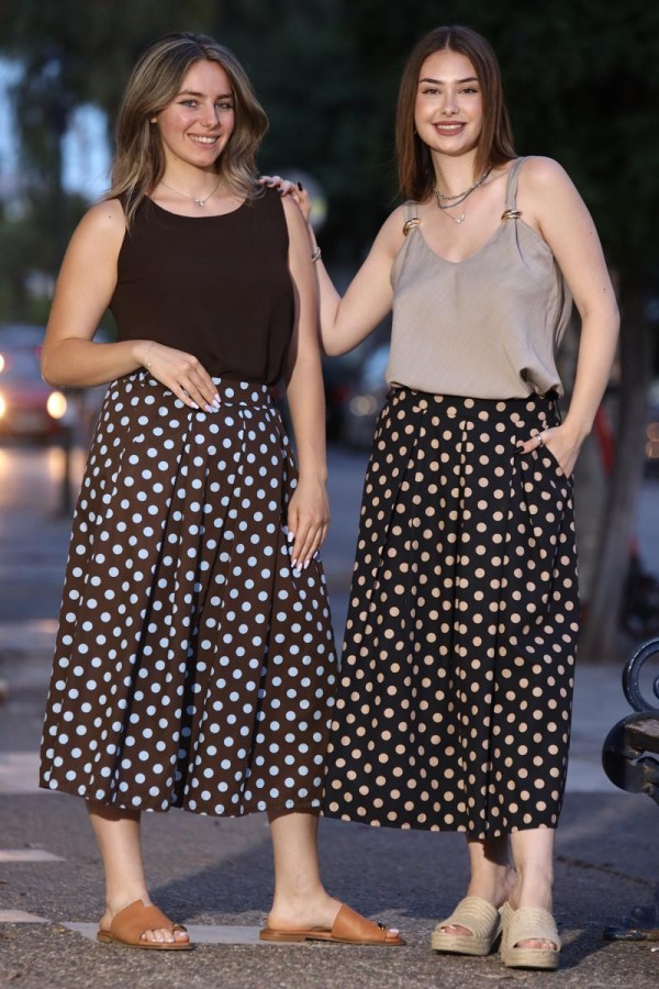 POLKA DOT MIDI ΠΟΥΑ ΦΟΥΣΤΑ
