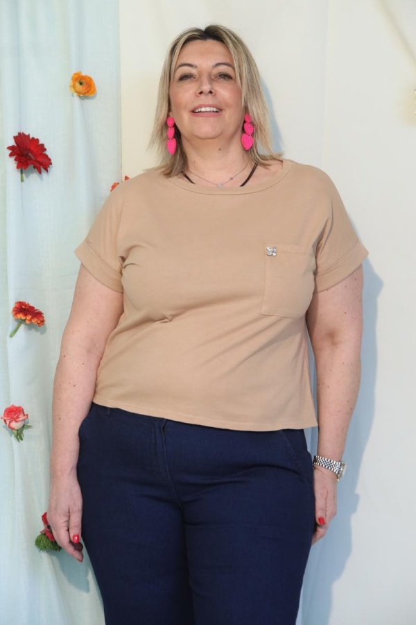 ANELE T-SHIRT ΜΕ ΔΙΑΚΟΣΜΗΤΙΚΟ STRASS 