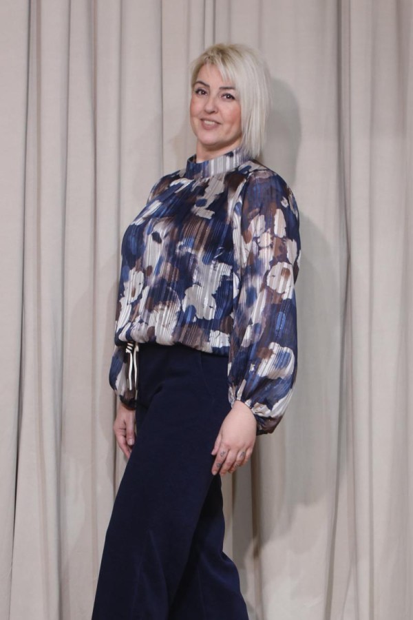 SARLIZ BLOOM ΜΠΛΟΥΖΑ ΜΕ ΛΑΣΤΙΧΟ